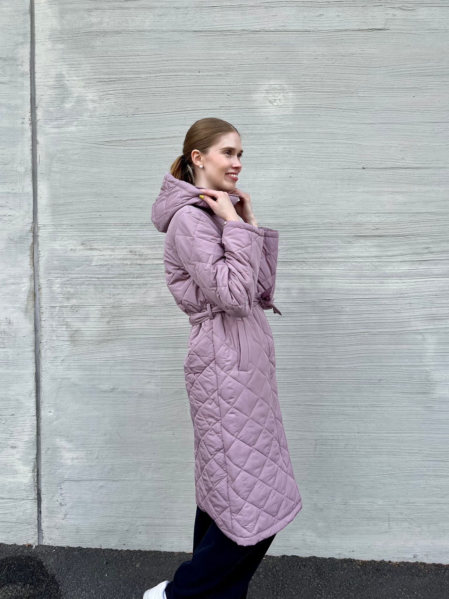 VIKANTE Quilted Jacket - Toadstool